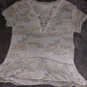 Army v neck Shirt